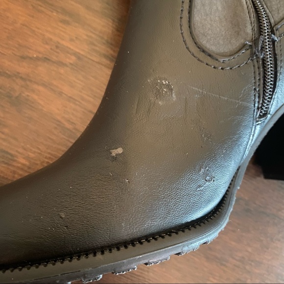 White Mountain Black Tall Boots - Picture 5 of 10